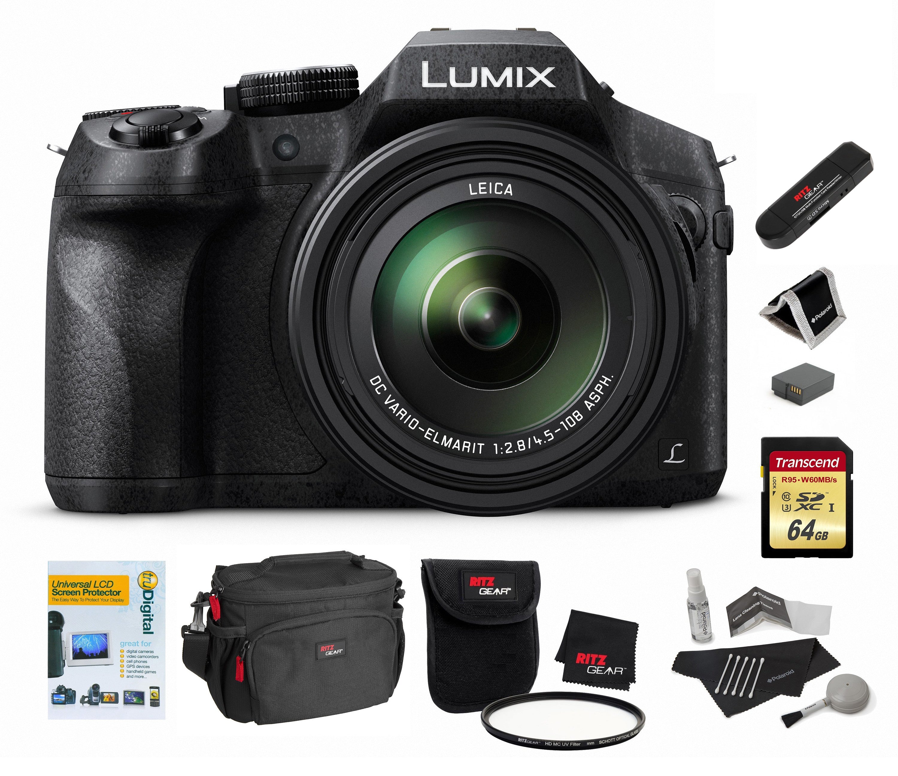 Panasonic Lumix FZ300 4K Camera with 8 | Ritz Camera