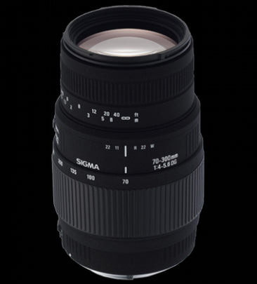 Sigma 70 300mm F 4 5 6 Dg Macro Lens For Canon Eos Ritz Camera