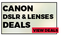 Canon DSLR Cameras Deals