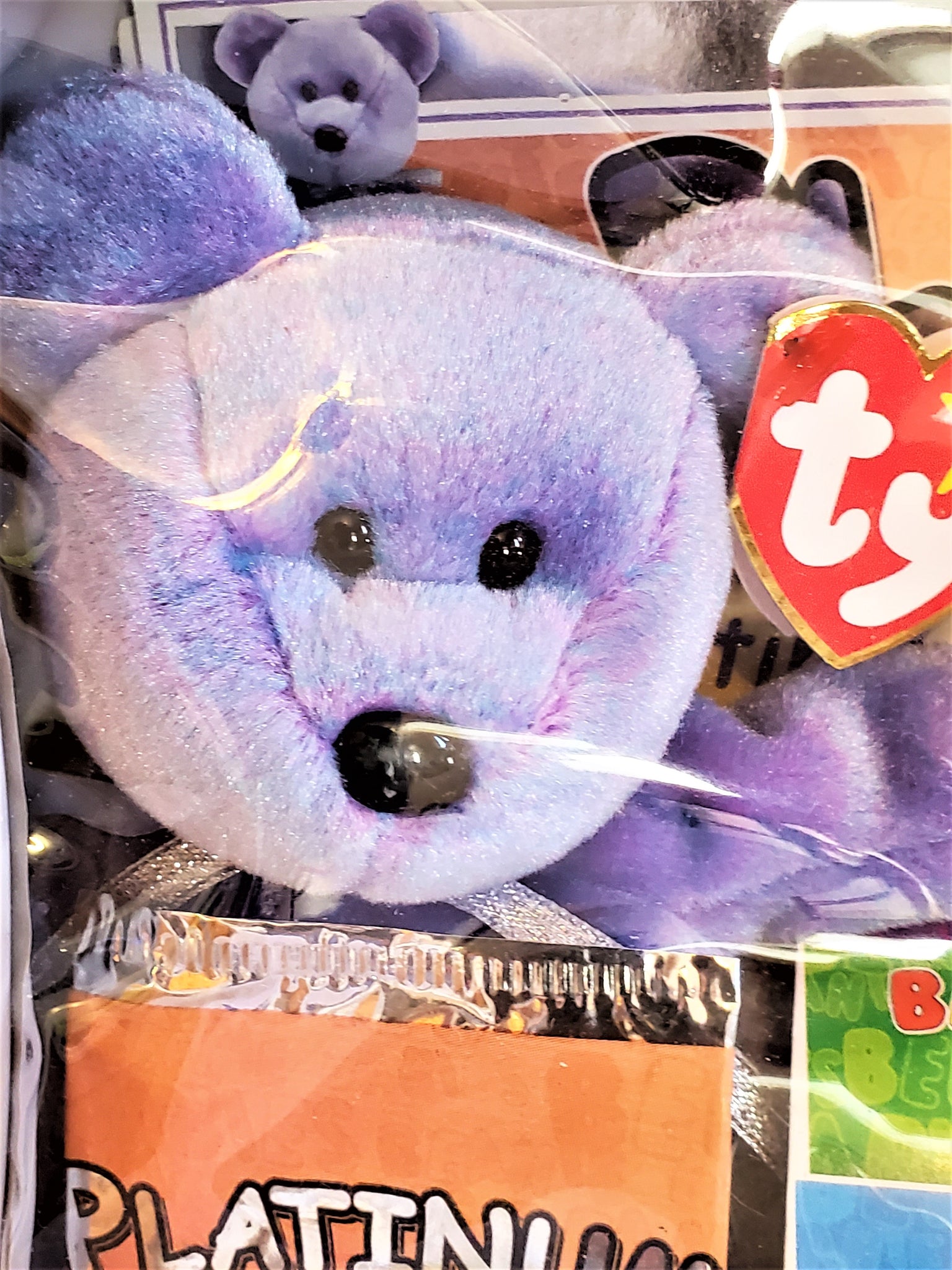 beanie babies platinum edition