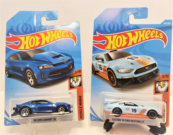 hot wheels custom 18 ford mustang gt