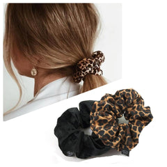 scrunchie haarmode haarelastiek