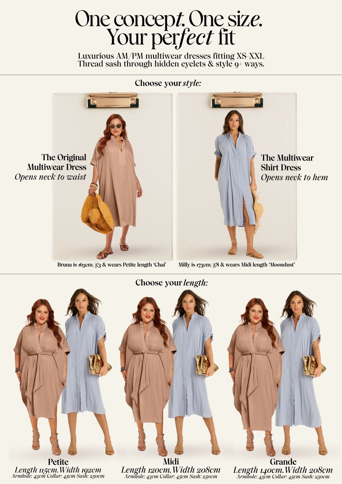 Ever By X Size & Length Guide