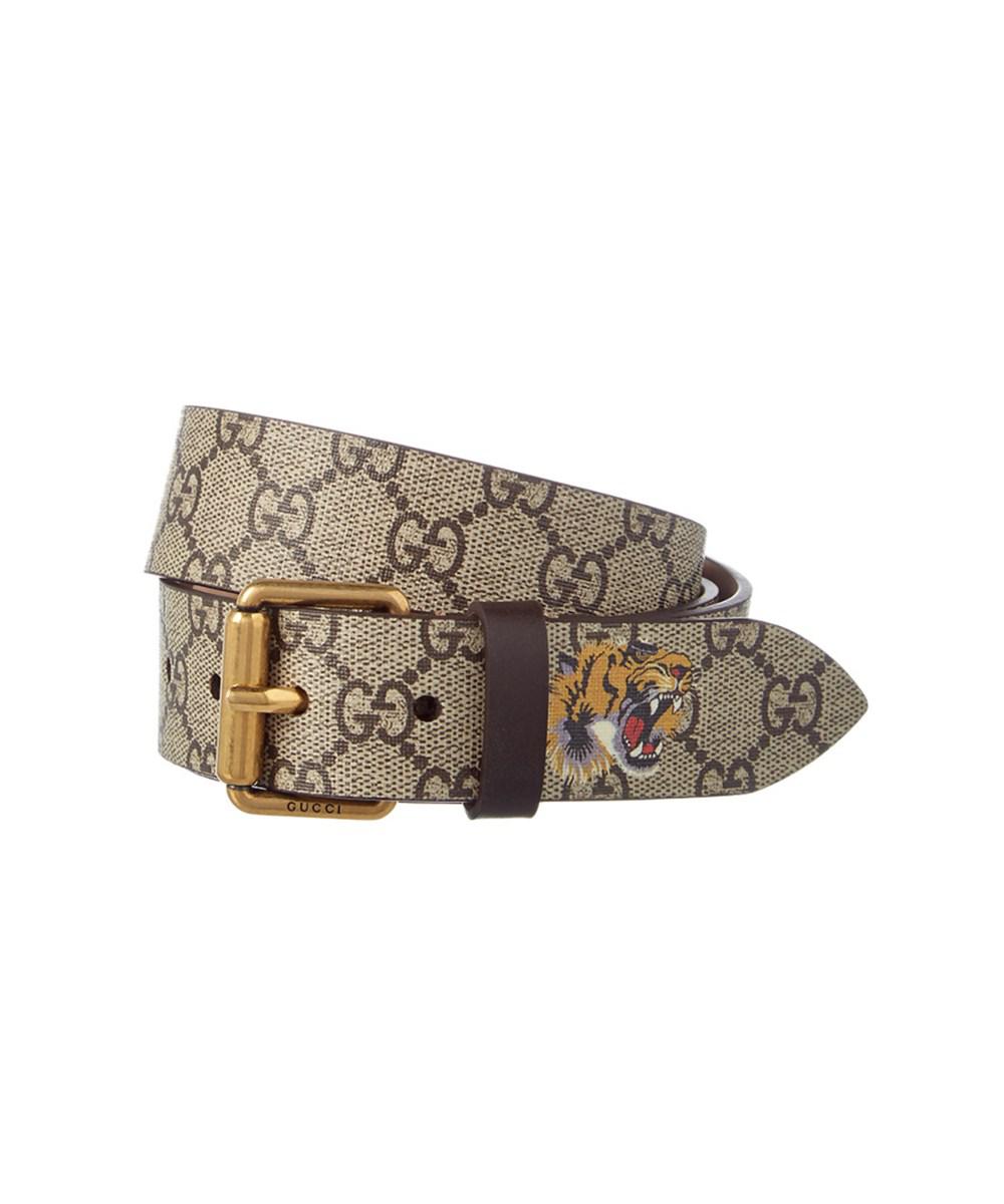 gucci supreme tiger belt