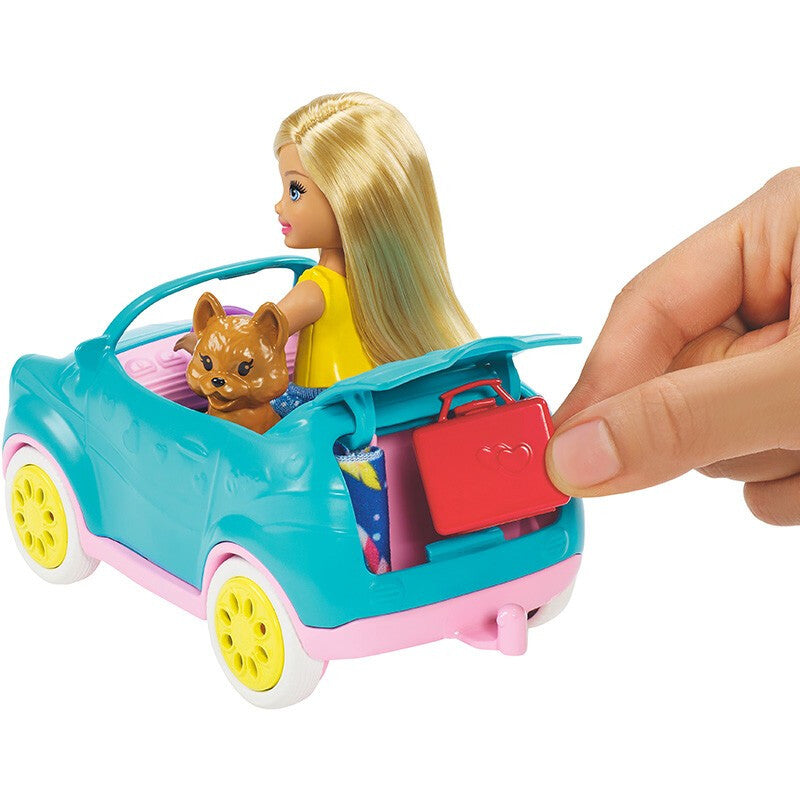 barbie car house