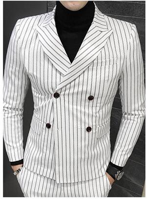 stripe coat pant