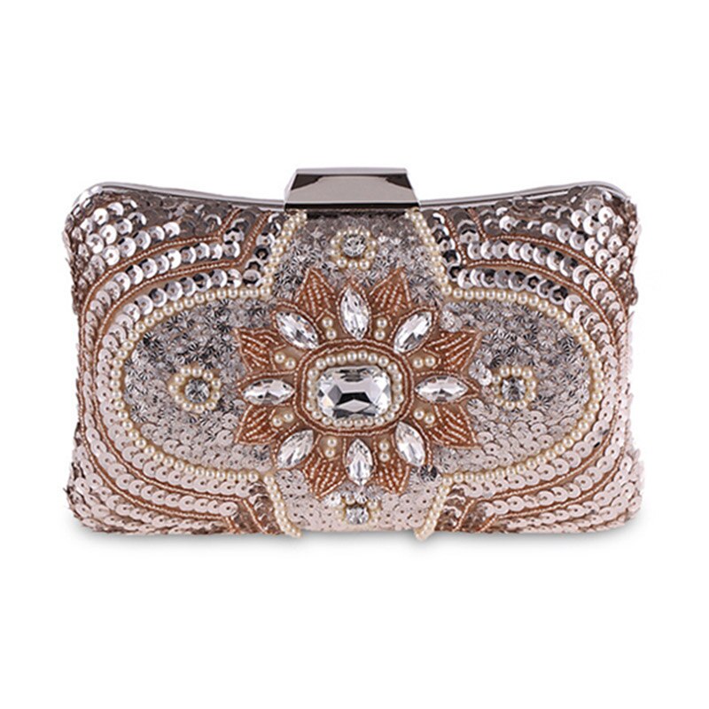 beaded clutch purse