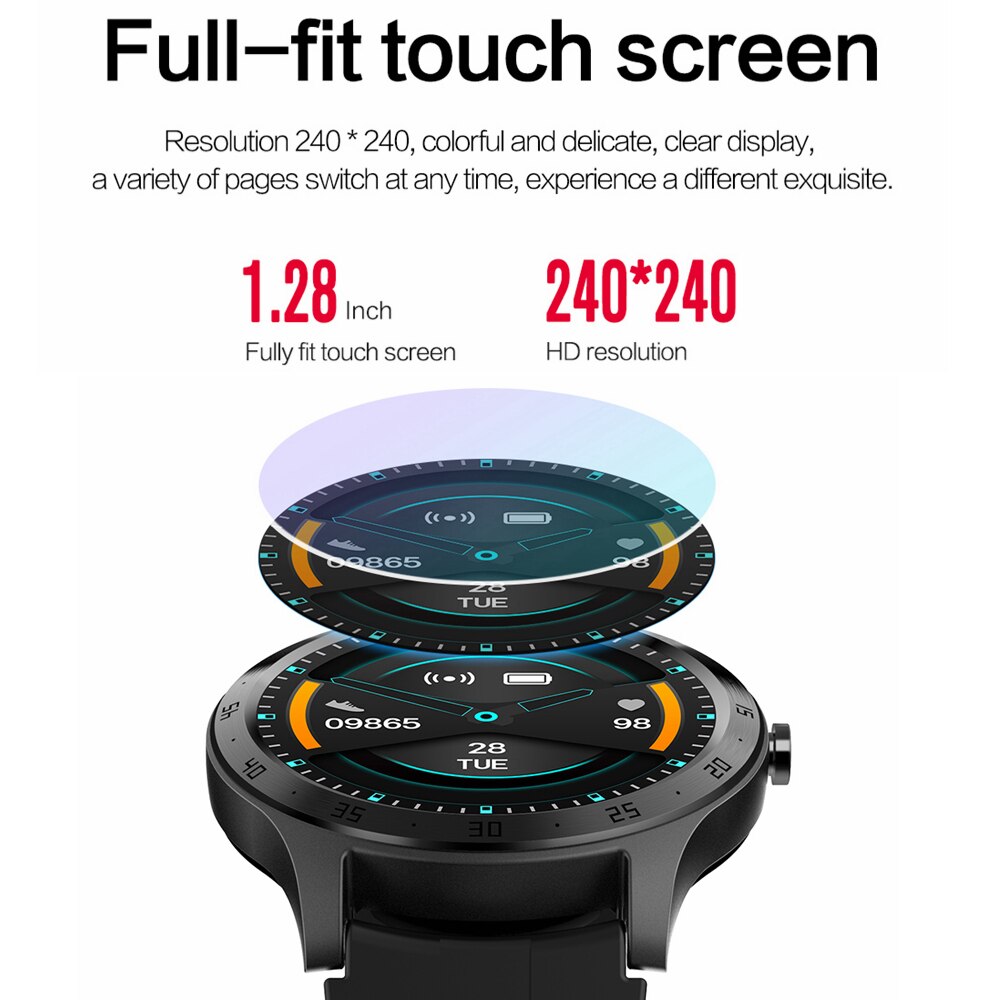 touch screen fitness tracker