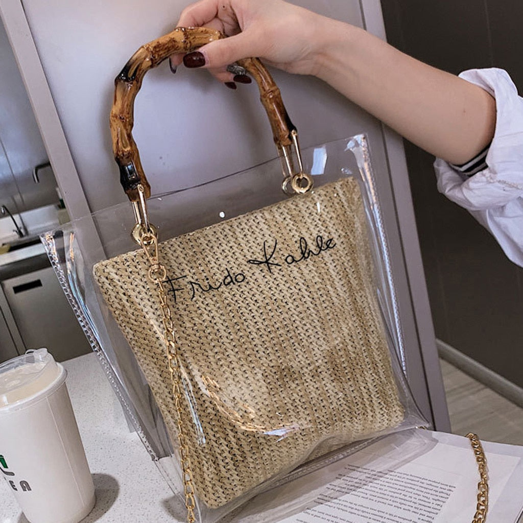 clear luxury handbags