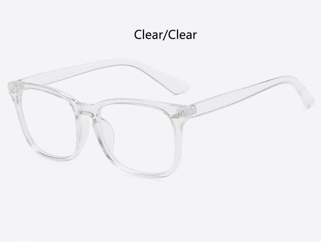 clear square glasses frames