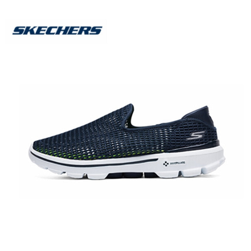 mesh skechers slip on mens