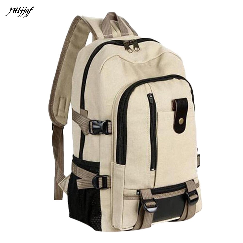 student canvas backpack