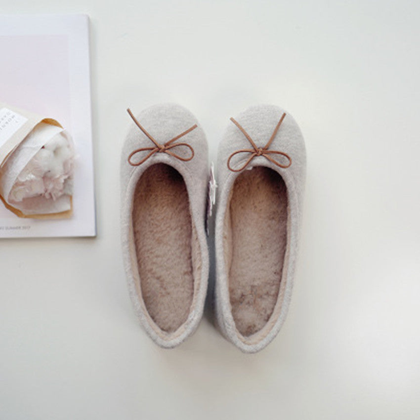 cotton ballerina slippers