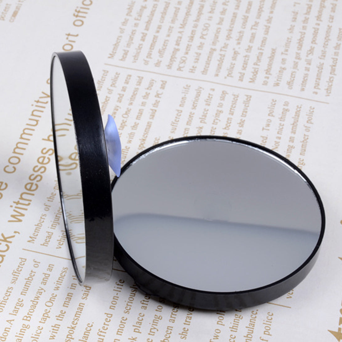 15x magnifying compact mirror