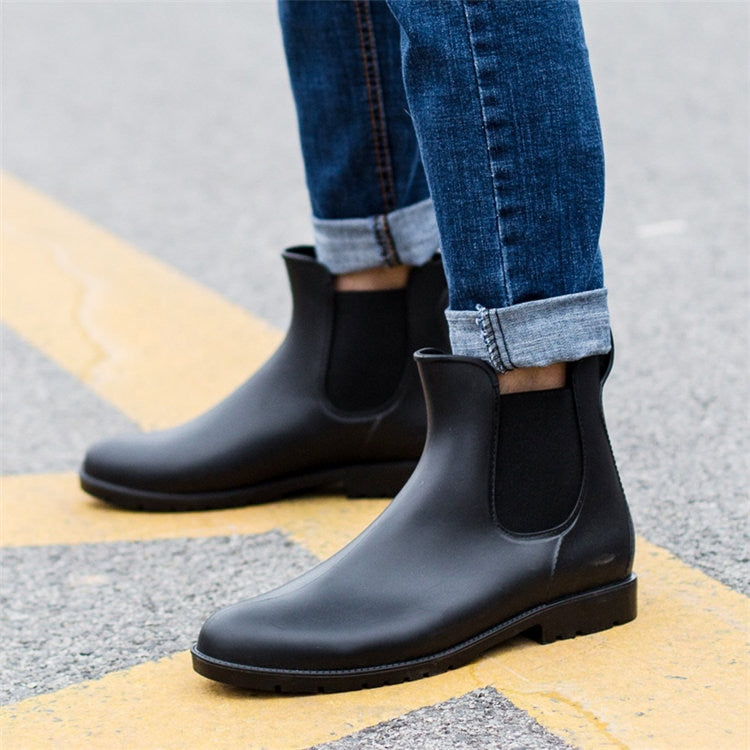 mens chelsea rain boots