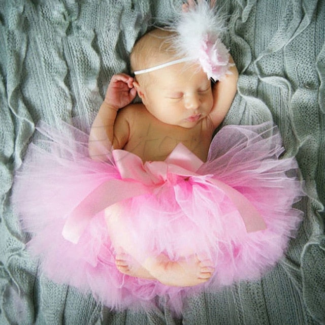 baby girl tutus and headbands