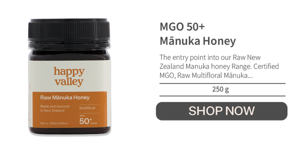 Shop Now | MGO 50+ Raw Mānuka Honey 