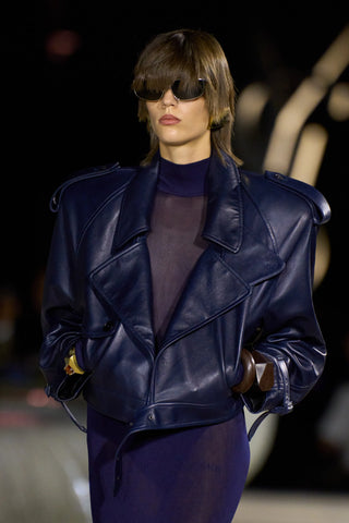 saint Laurent leather jacket 2023
