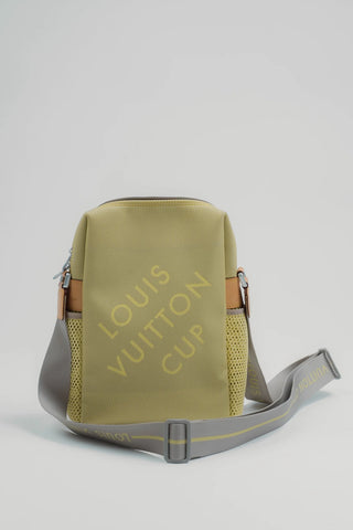 Louis Vuitton yellow cross body bag 
