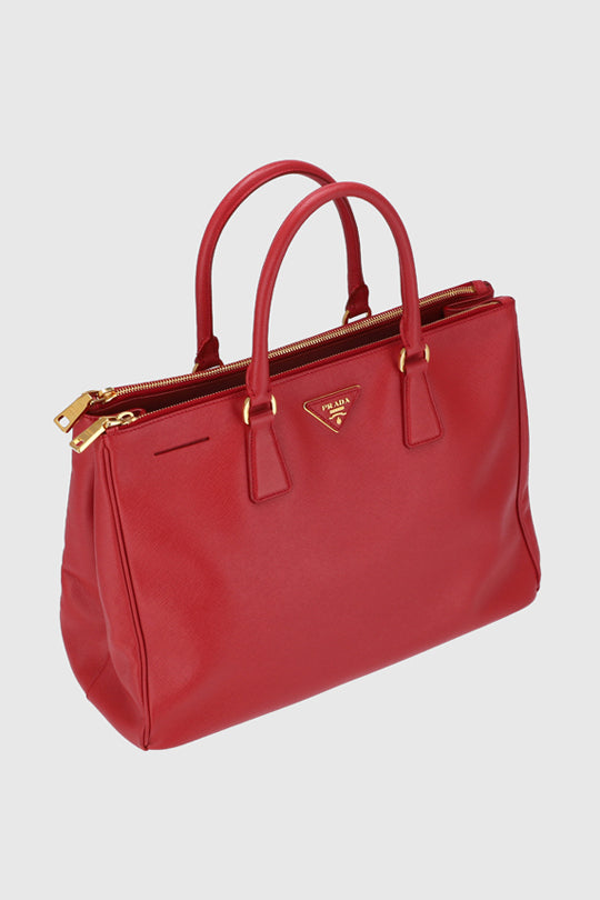 Prada Red Saffiano Bag | Match & Style