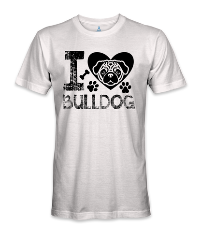 I love bulldog t-shirt