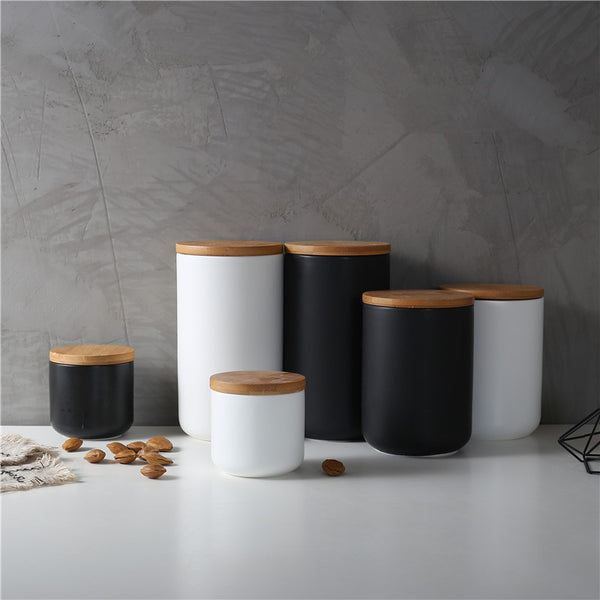 Ceramic coffee beans storage - all variants