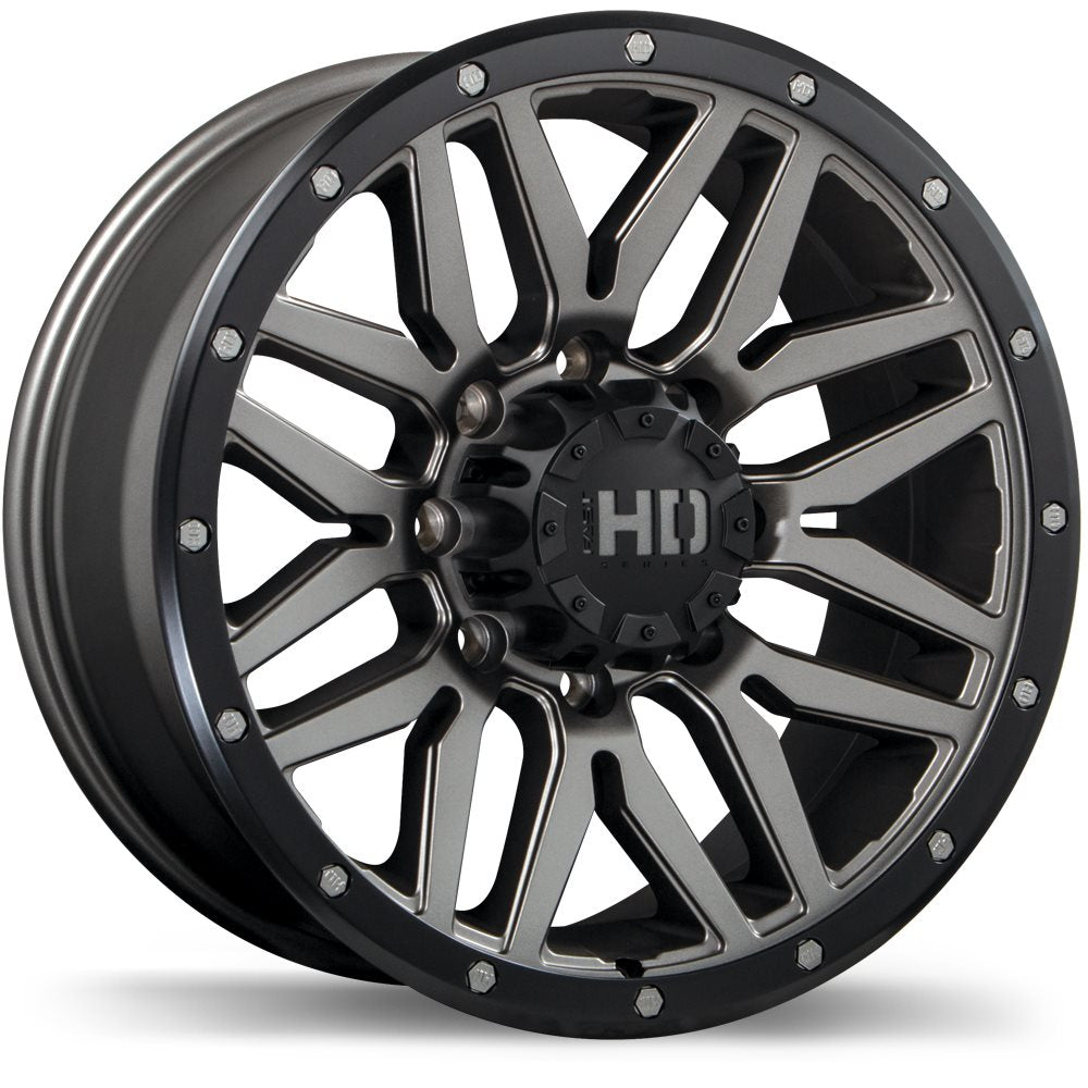 TIS WHEELS 544BM 20X12 -44 8X180 GLOSS BLACK WITH CNC MILLED