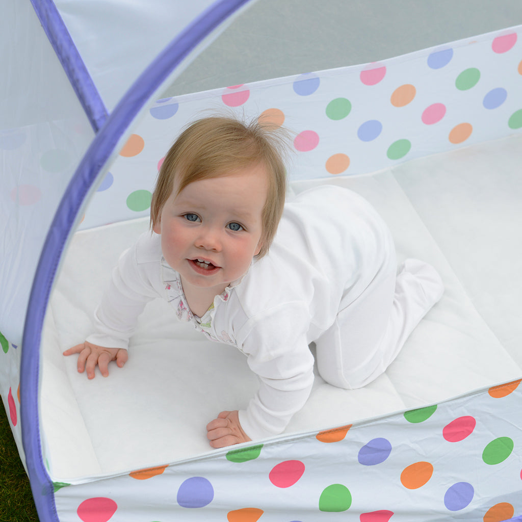 pop up travel cot for 1 year old