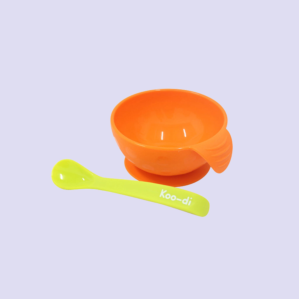 weaning spoons and bowls