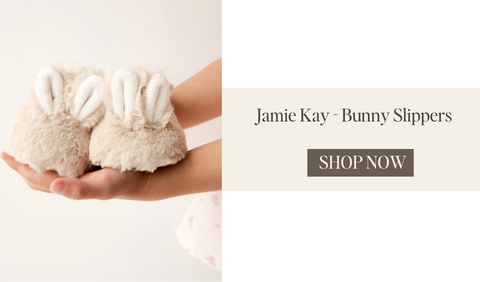 Easter Blog | Jamie Kay Bunny Slippers