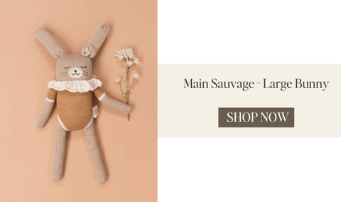 Main Sauvage Large Bunny - Ochre Bodysuit