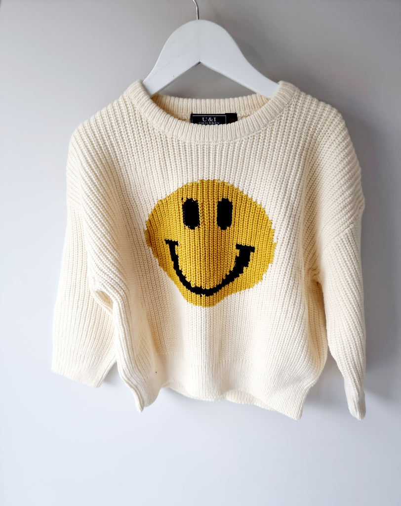 SMILEY FACE JUMPER – Curious Child