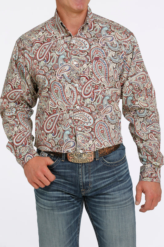 Cinch Boys Paisley Shirt (0289)