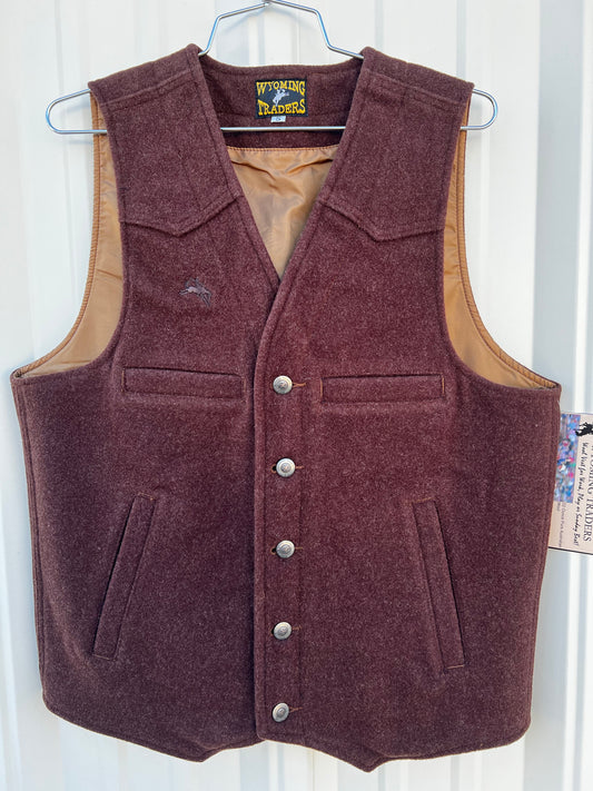 Wyoming Traders Bronco Canvas Tan Vest XL