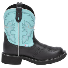 Load image into Gallery viewer, Justin Women’s Gemma Black &amp; Blue Boots (9905)
