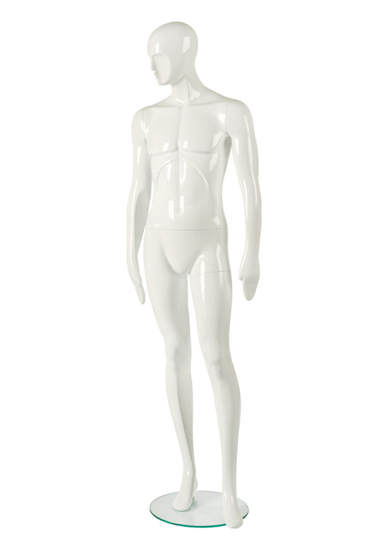 White Plastic Full Body Male Mannequins, For Showroom at Rs 3850 in Ambala