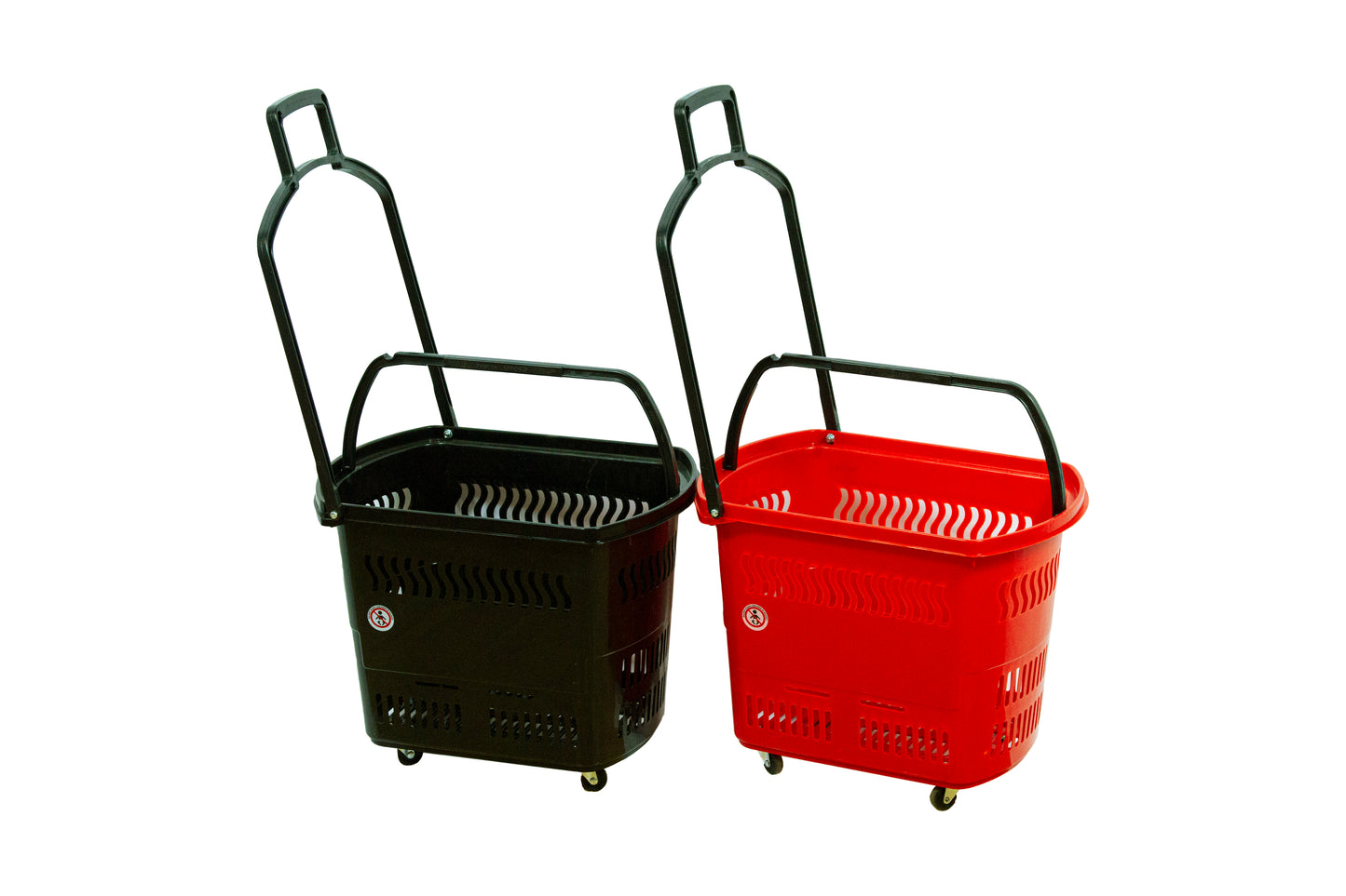Shopping basket for retail store on wheels 4727 - Mobico - Mobico inc.