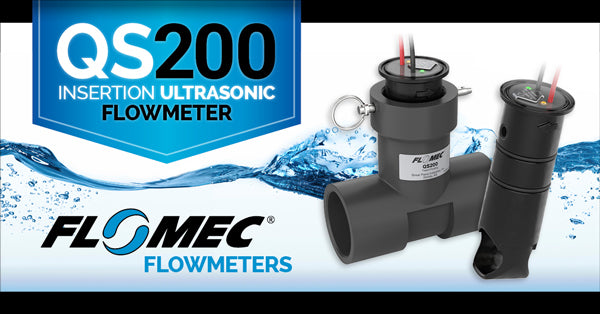 QS200 Ultrasonic Flow Meter