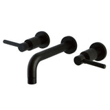Wall Mount Bathroom Faucet in Oil Rubbed Bronze - BFKS8125DL - Artesano Copper Sinks