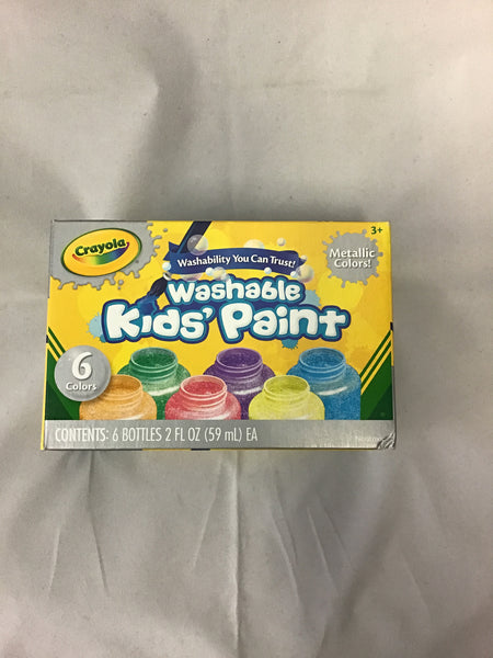 6 Washable Kids Paints