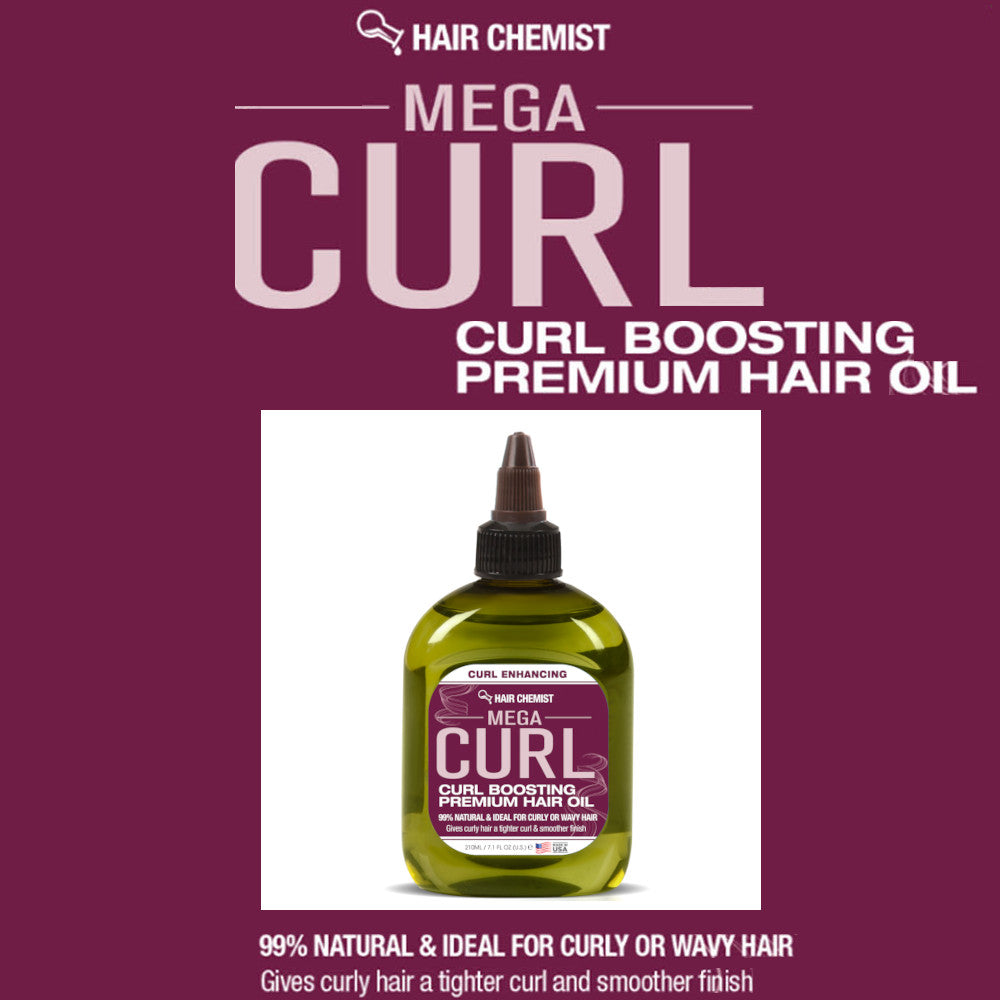 Hair Chemist Mega Curl Boosting Premium Hair Oil 7.1 oz. | Hair Chemist ...