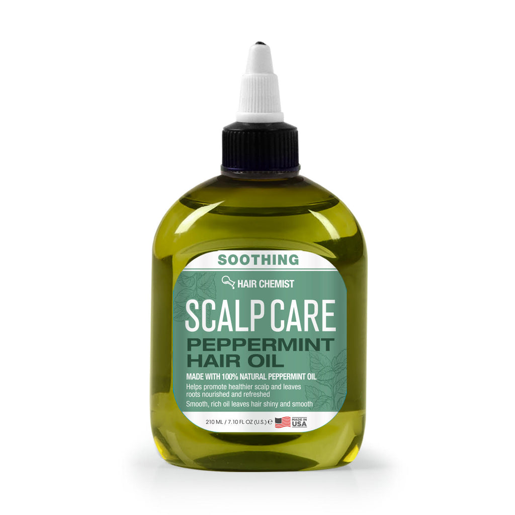 Hair Chemist Soothing Scalp Care Peppermint Hair Oil 7.1 oz. | Hair Chemist  - Revitalizing Hair Care
