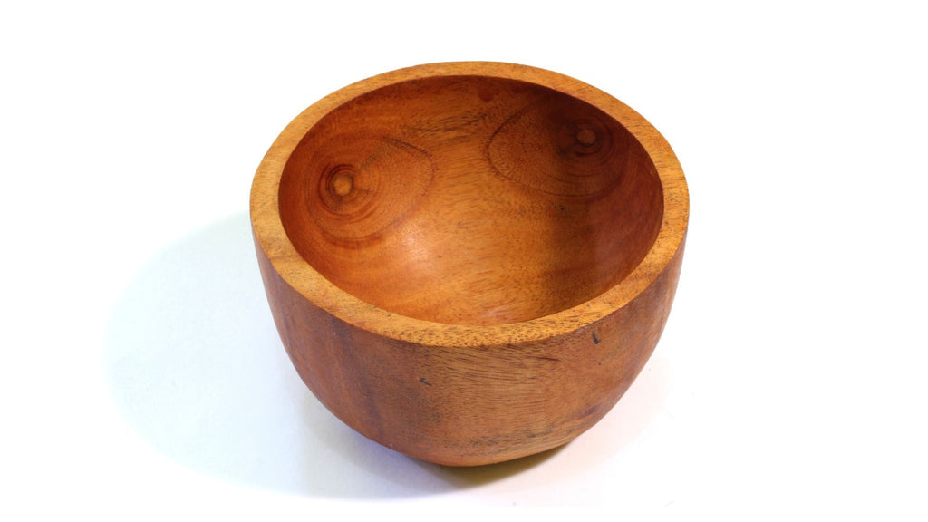 teak wood bowl