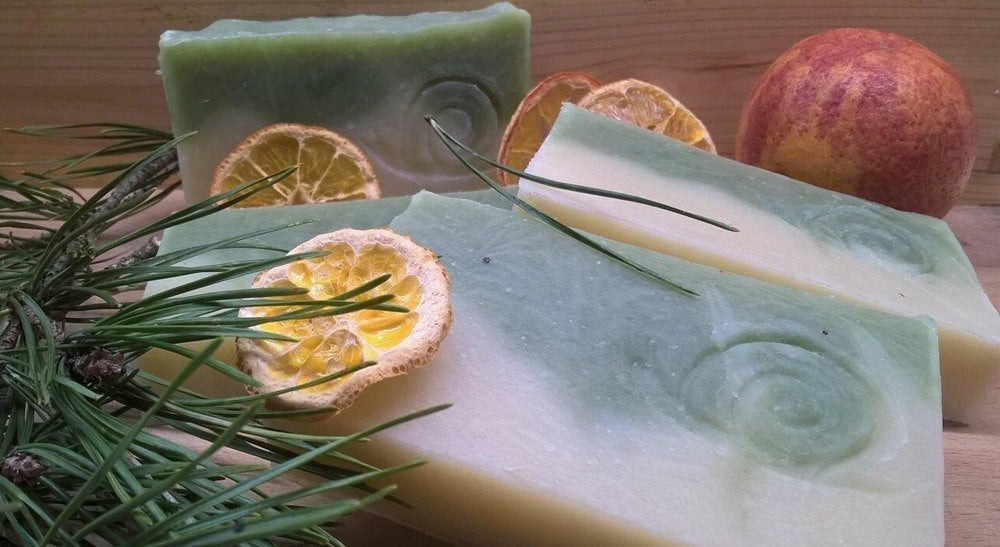 Using Natural colorants in Handmade soap - Fruitage of the Field