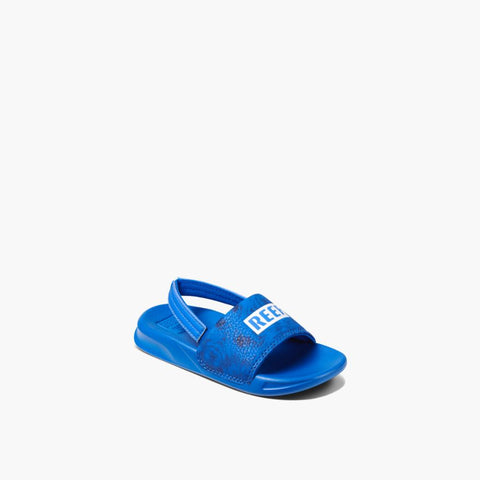 BOYS KIDS YOUTH reel legends blue size 7 flip flop sandals