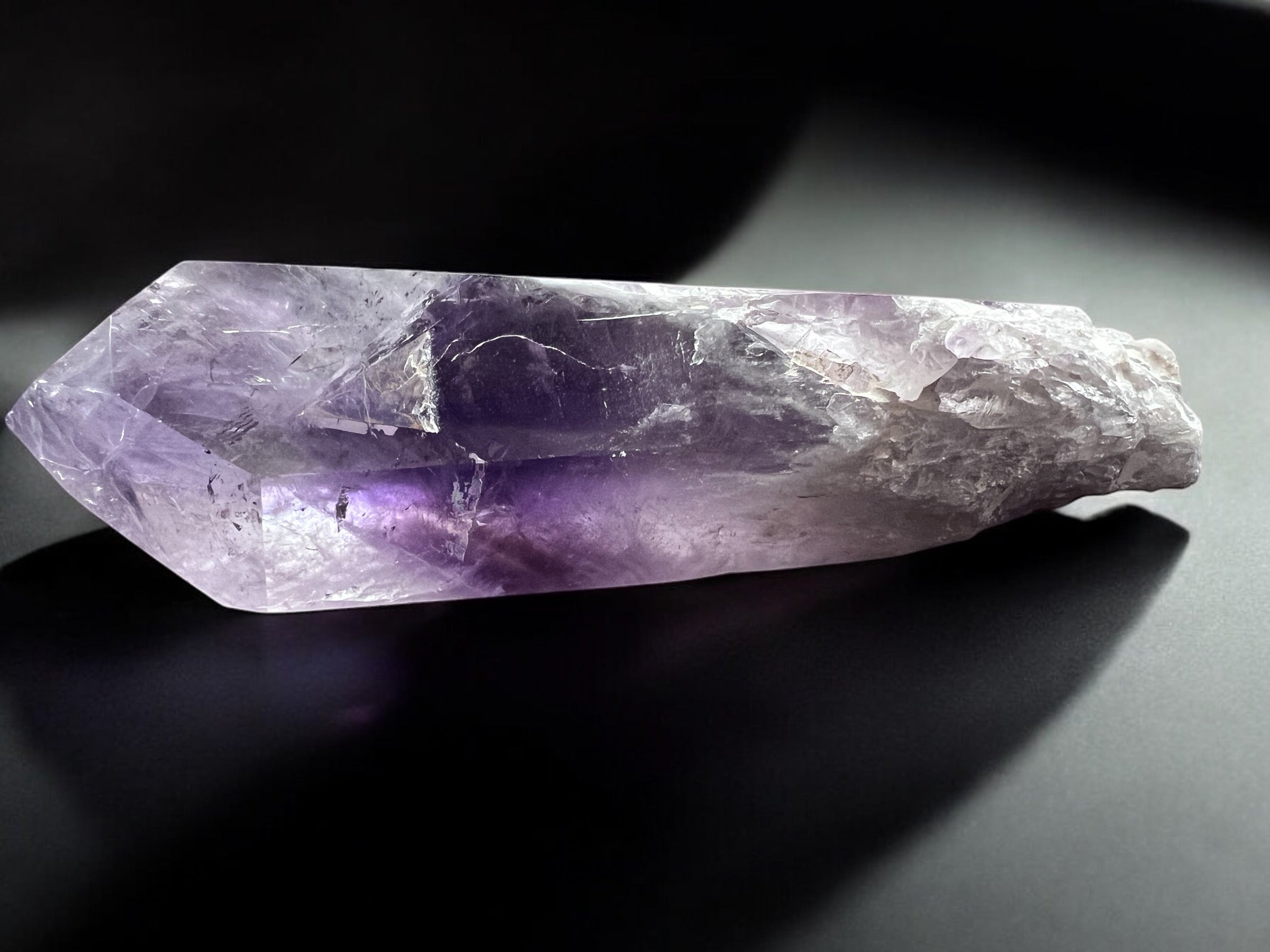 Elestial Amethyst Point