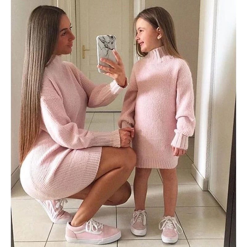 mother daughter sweater dresses