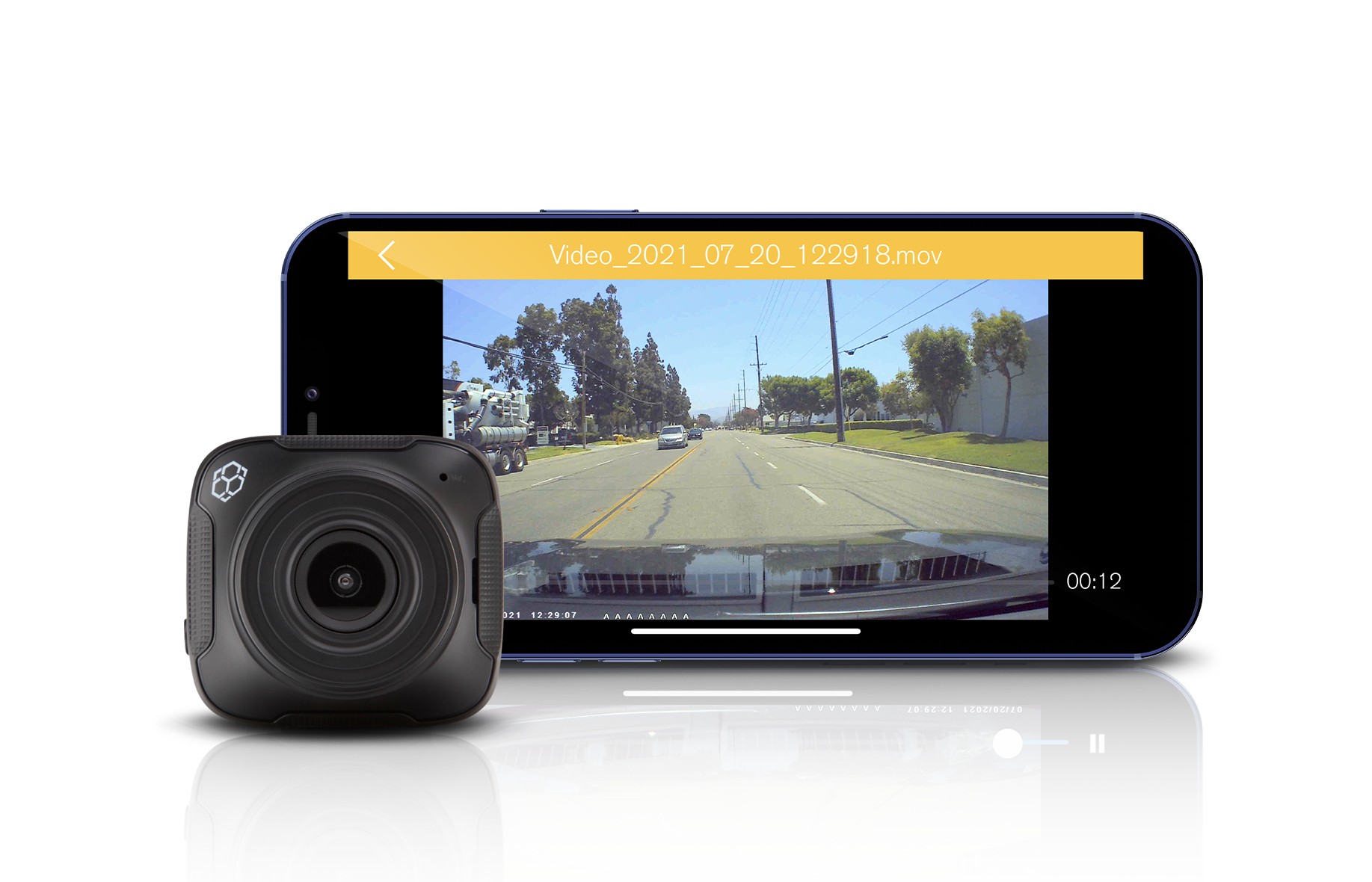 Z-EDGE R1 2.7 LCD 1080P Full HD WiFi Dash Cam, Front and Rear Dual Lens Car  DVR, Night Vision, Parking Mode, G-Sensor, Motion Detection, Loop Recording  