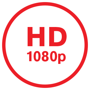 1080p HD Crystal clear recording