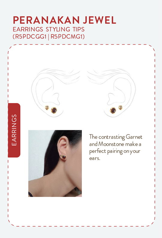 Peranakan Jewel Earrings